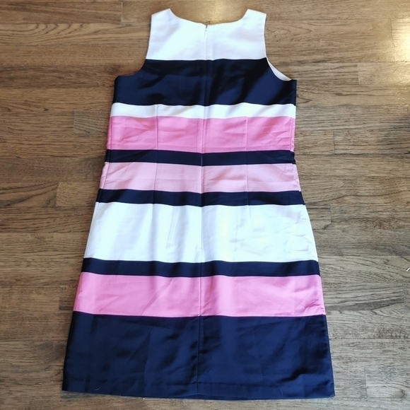 Vintage Dress Chic By Jacob Striped Sleeveless XS - Picture 2 of 6